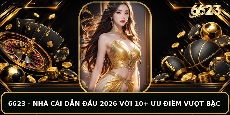 6623 - Nhà Cái Dẫn Đầu 2026 Với 10+ Ưu Điểm Vượt Bậc